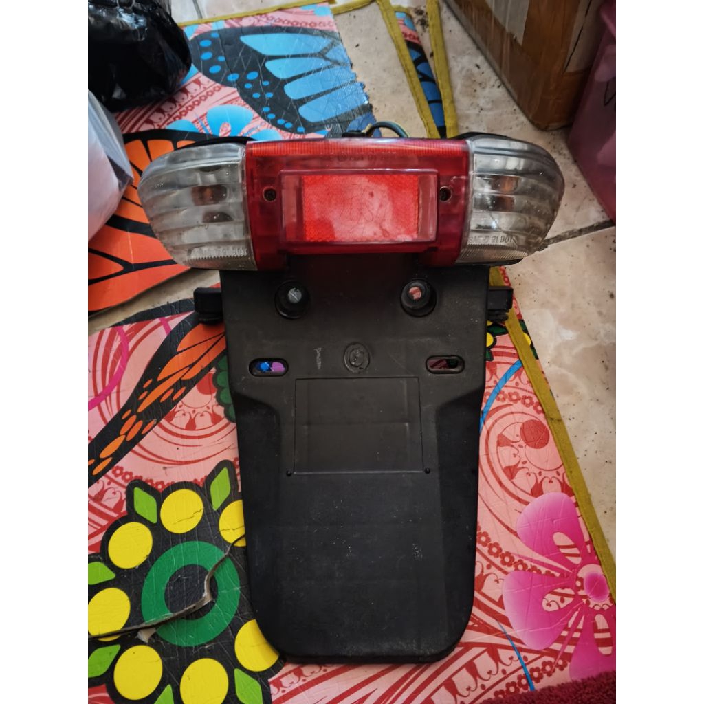 spakbor belakang set mika sein dan rem qingqi babymatic 50cc