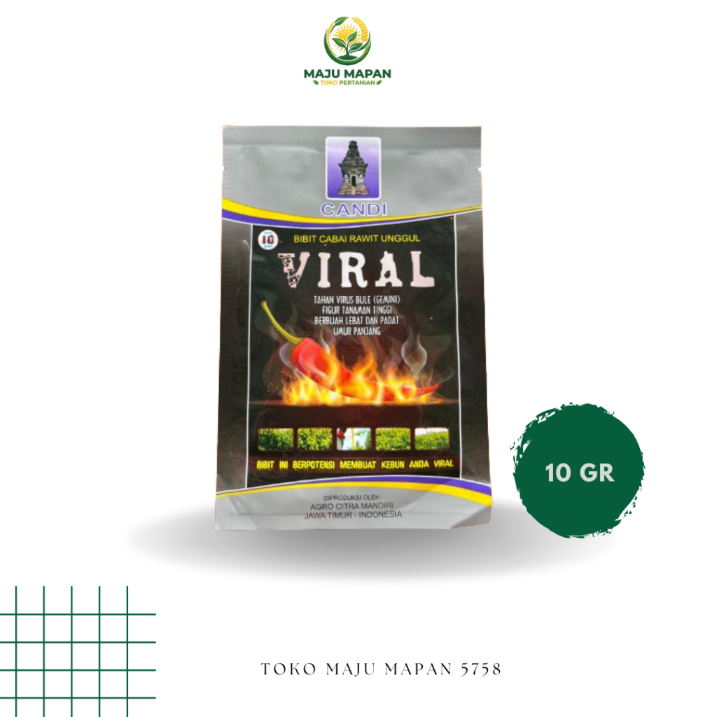 CABAI RAWIT VIRAL 10 GR CAP CANDI