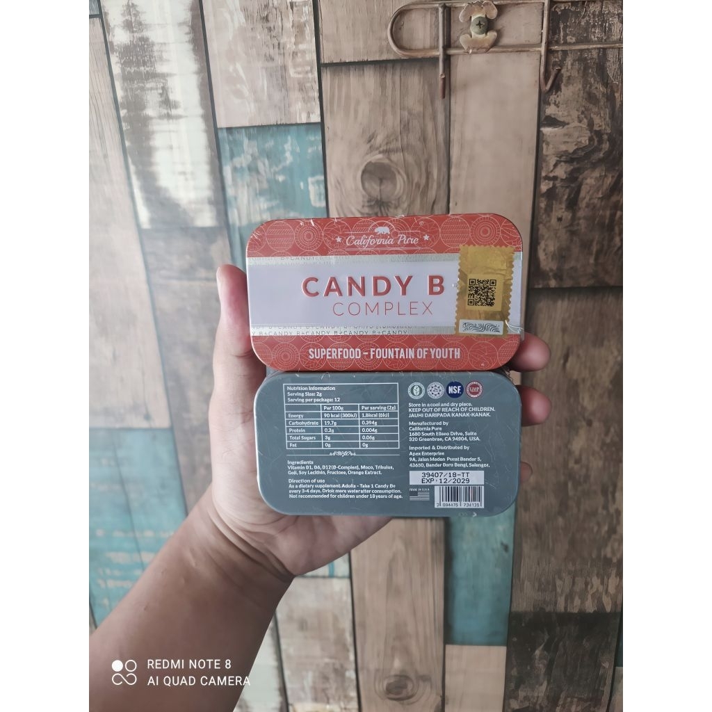 candy B+ complex original