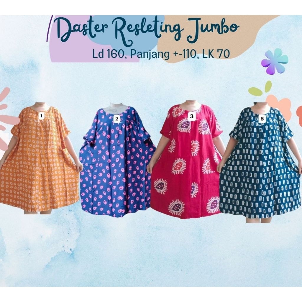 Daster Resleting Jumbo LD 160