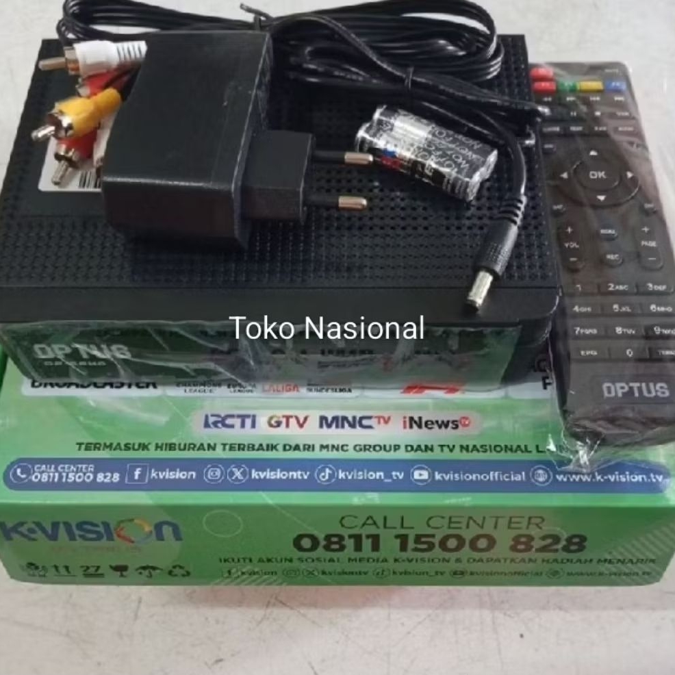 Receiver OPTUS GOL NEW OP-66 HD (LENGKAP DENGAN MNC GRUP)