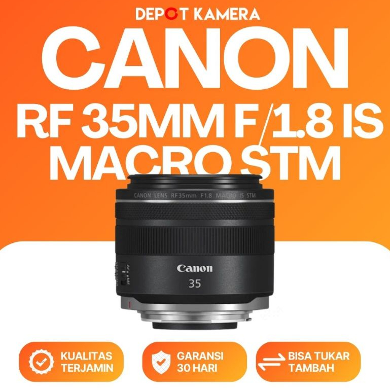 ( DEPOT KAMERA JKT ) SECOND - CANON RF 35MM F/1.8 MACRO IS STM