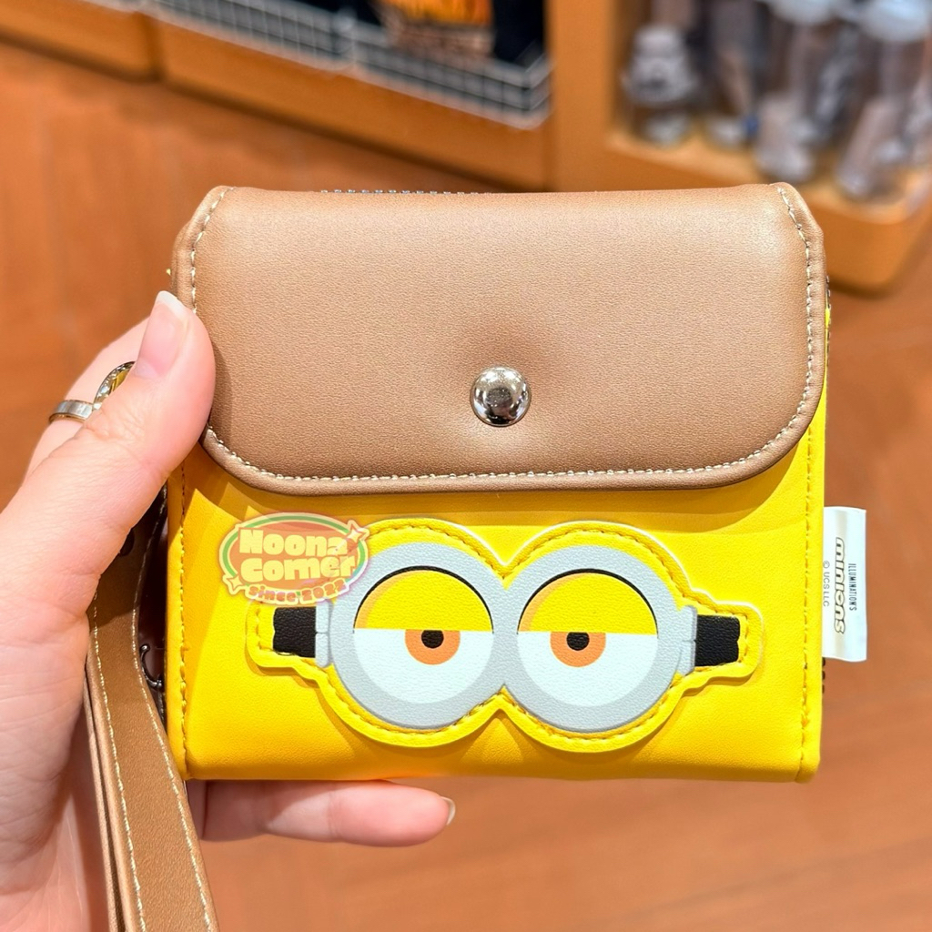 Miniso x Minion ‼️ Card Holder / Dompet Lipat Bifold Minions Collection (11x3x9cm)