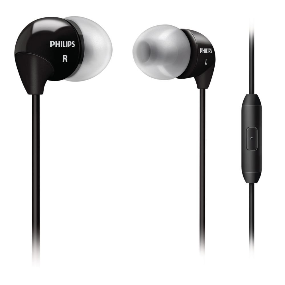 Philips SHE3515 Earphone Kabel Bass Original dengan Mic Headset Gaming HP Murah SHE 3515