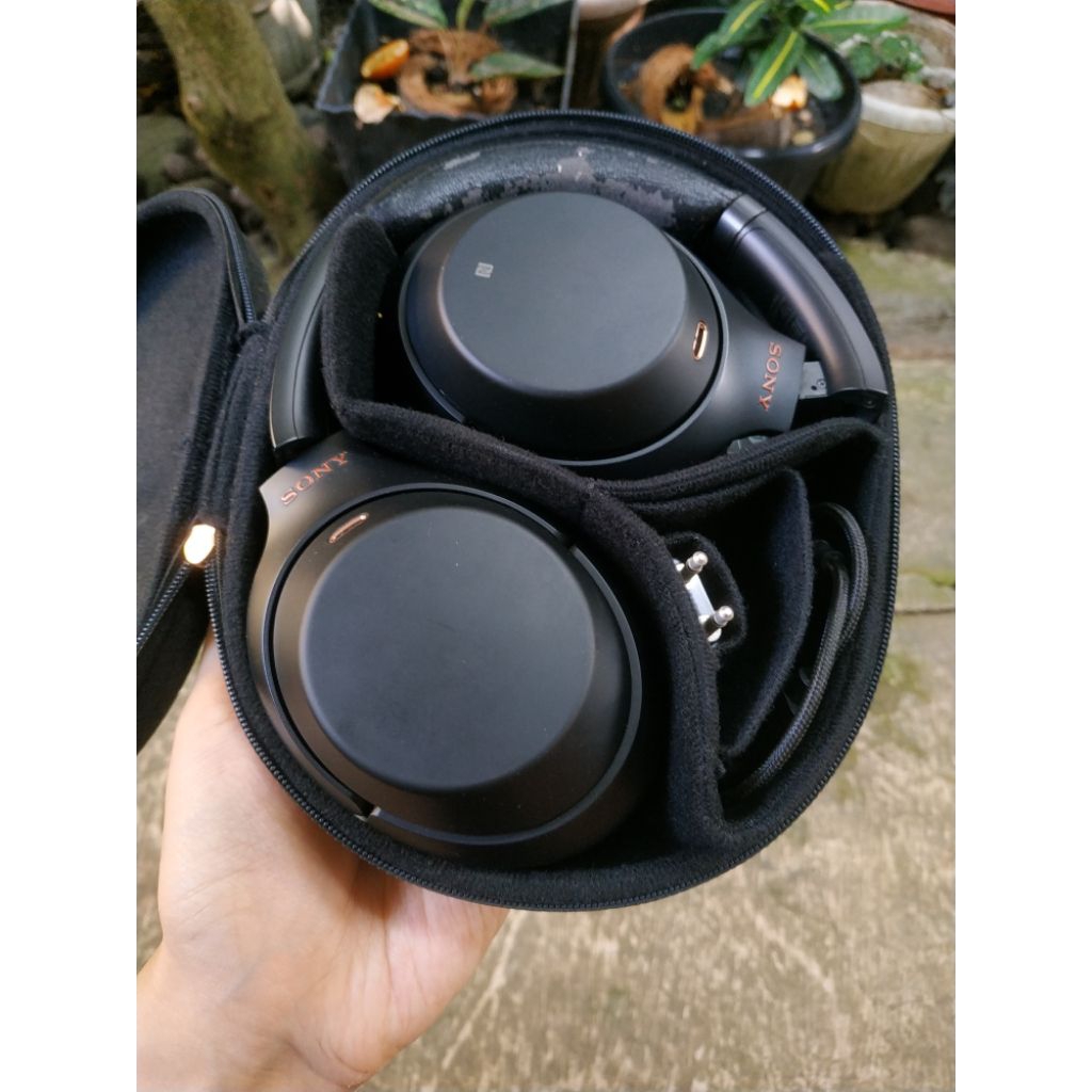 Sony WH-1000XM3 1000XM3 Headphone wireless bluetooth ANC Noise Cancelling headset original bekas fla
