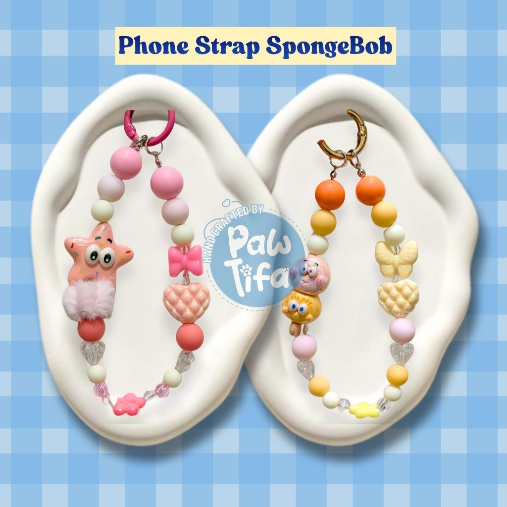 Phone Strap Spongebob Lucu