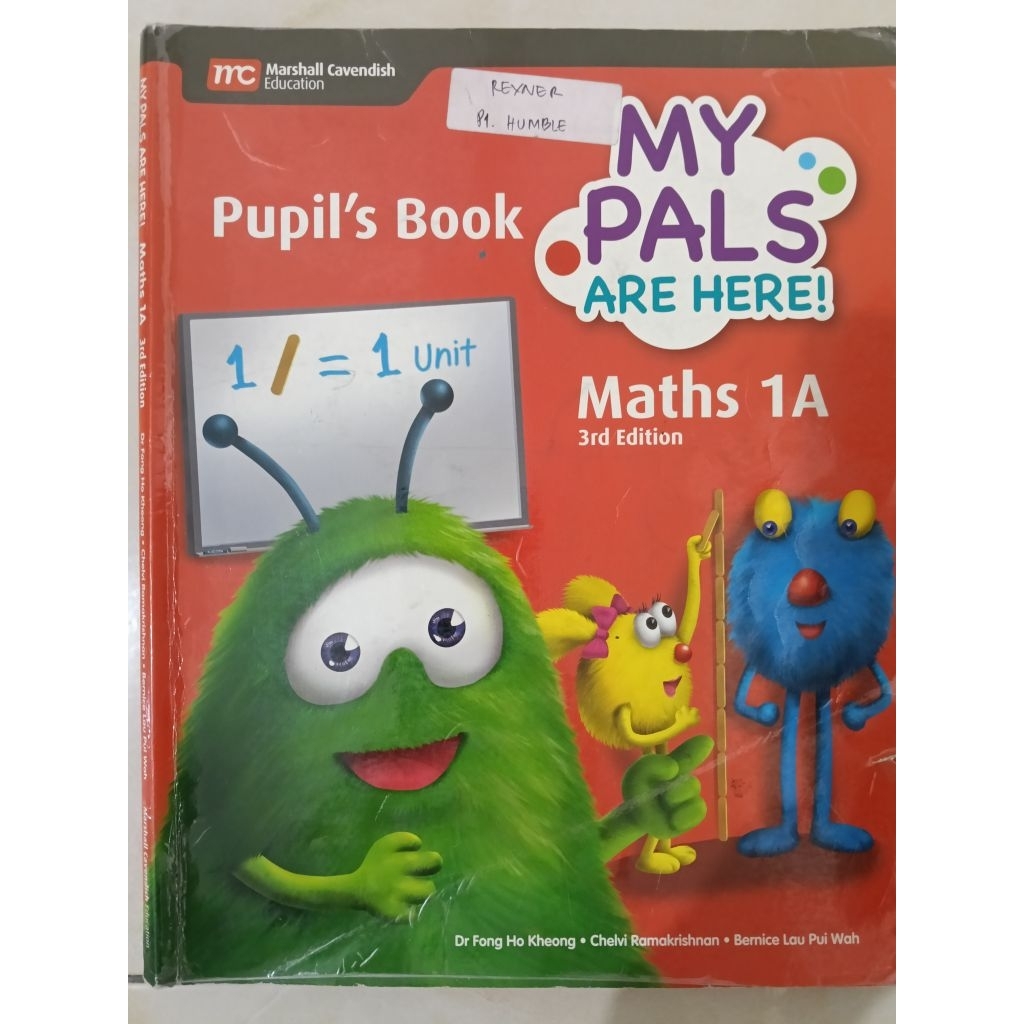 my pals are here math 1A,1B pupils book