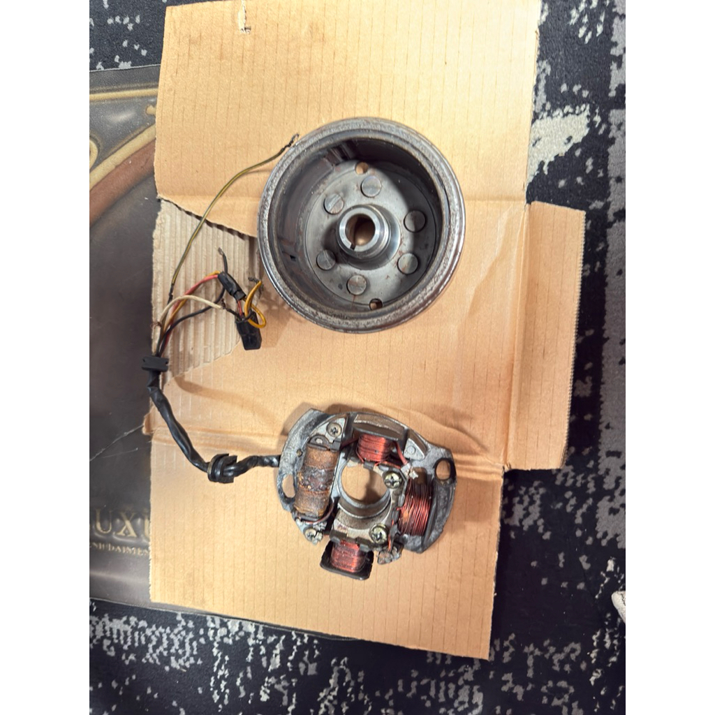 Pengapian AC  magnit spul ninja r old kis original copotan