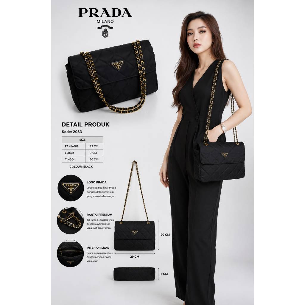VVIP PLATINUM + FULL EMBOSSED + ADA NO SERI SLING BAG PRD 2083