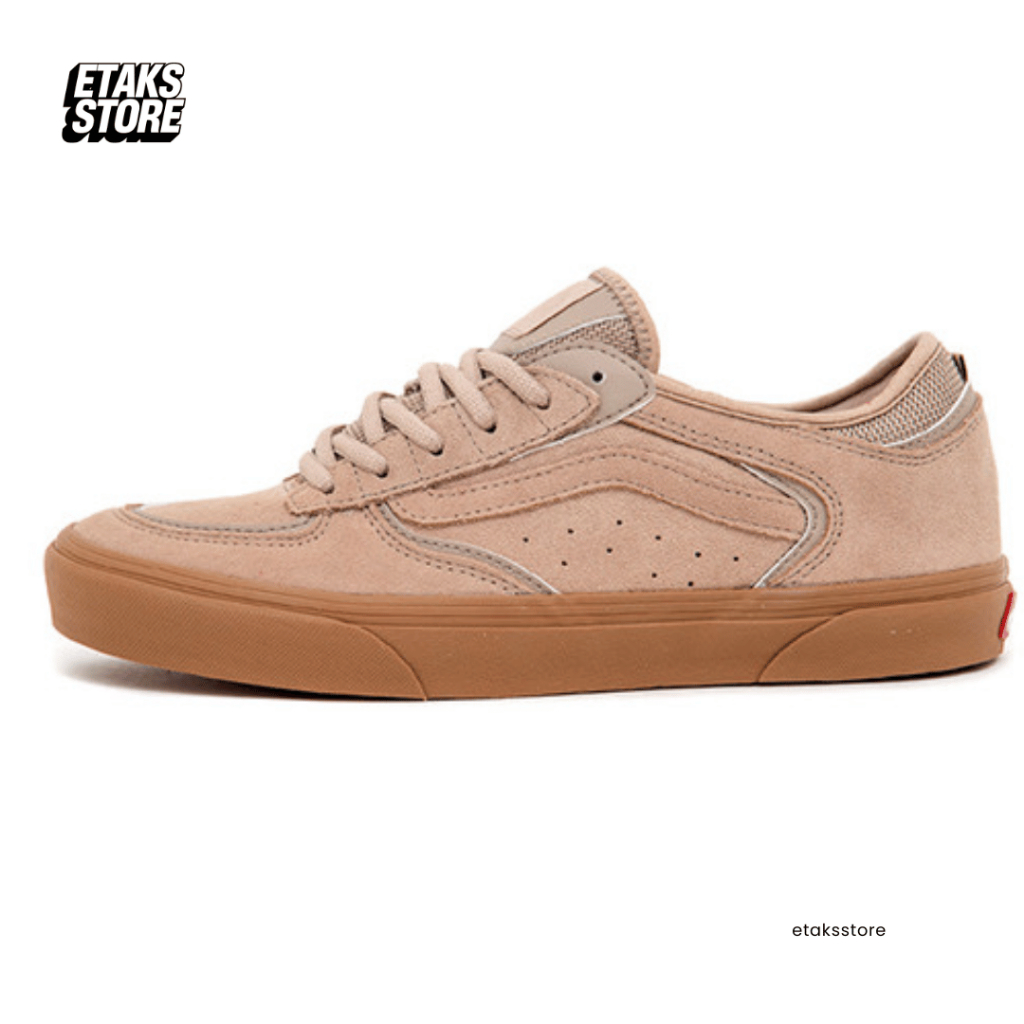 Sepatu Vans Skate Rowley Suede Tan Gum | Skateboard Shoes | Navya GMG | Original Resmi