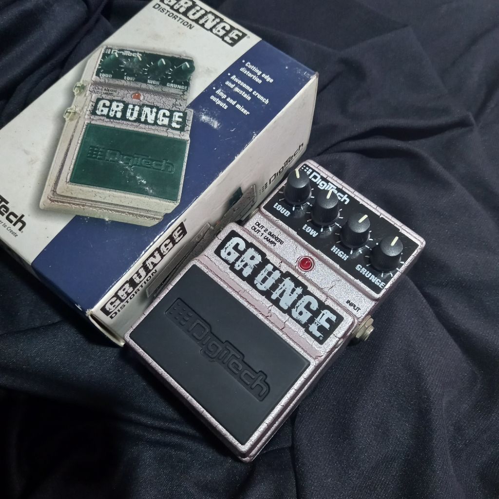 Digitech Grunge Distortion Efek Gitar Stompbox