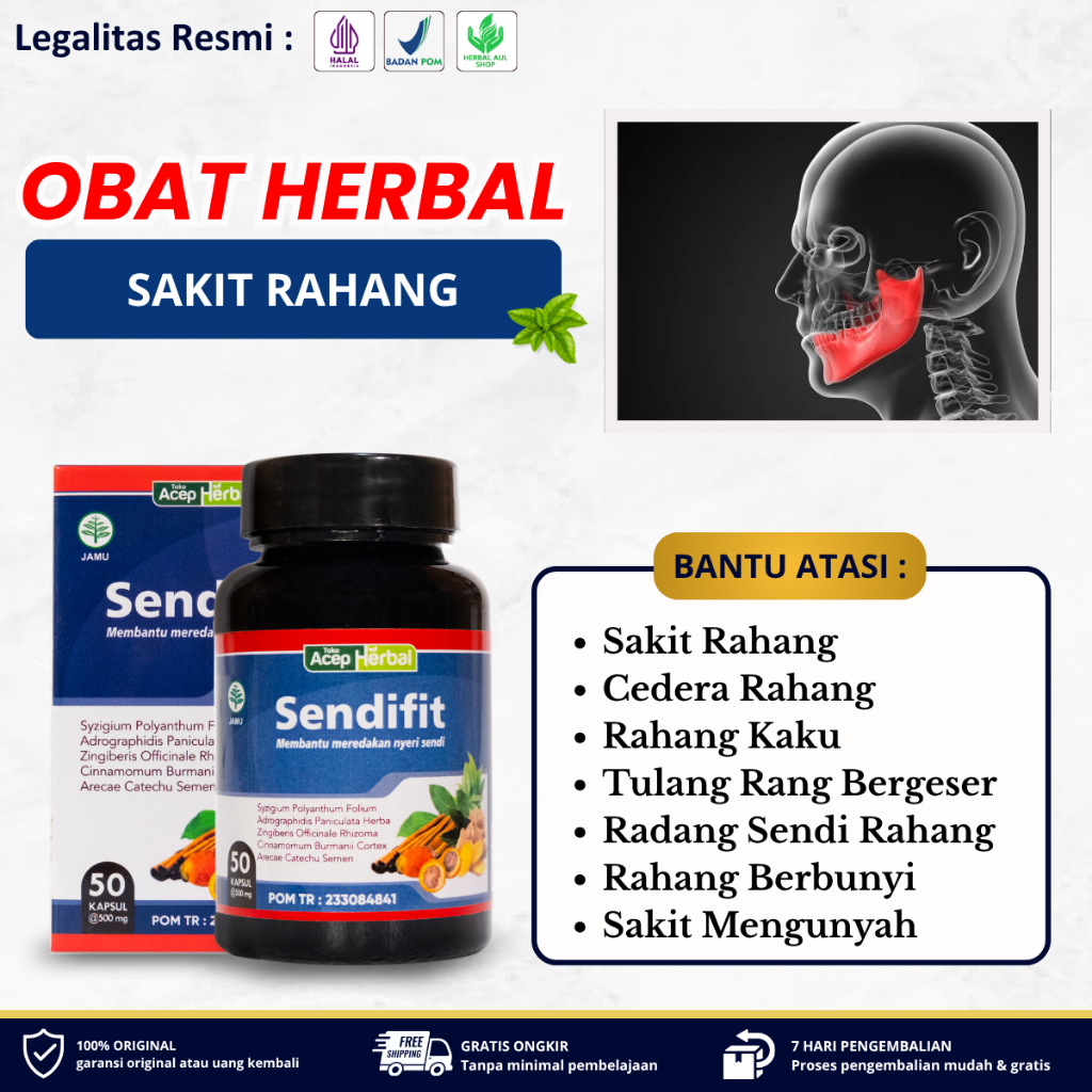 Obat Atasi Sakit Rahang, Cedera Rahang, Rahang Bengkak, Rahang Kaku, Rahang Bengkok, Tulang Rang Ber