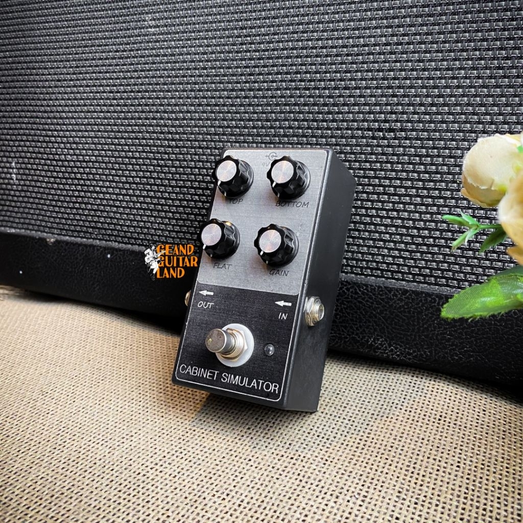 Cabinet Simulator Pedal for Guitar & Bass