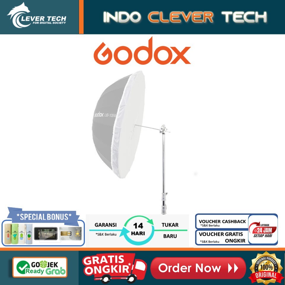 Godox DPU-105T/DPU-130T/DPU-165TDiffuser for Parabolic Umbrella 105cm, 130cm, 165cm