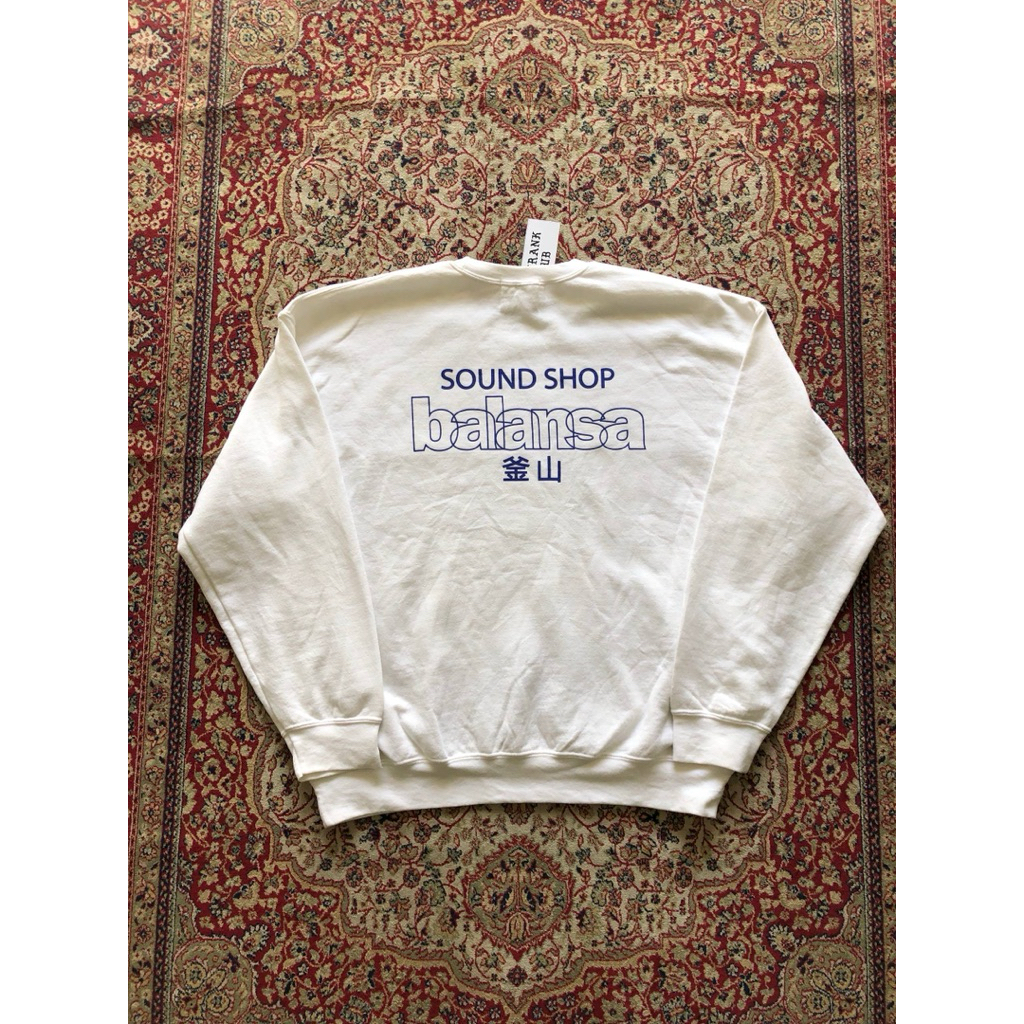Soundshop balansa streetwear logo crewneck  jacket Hi667