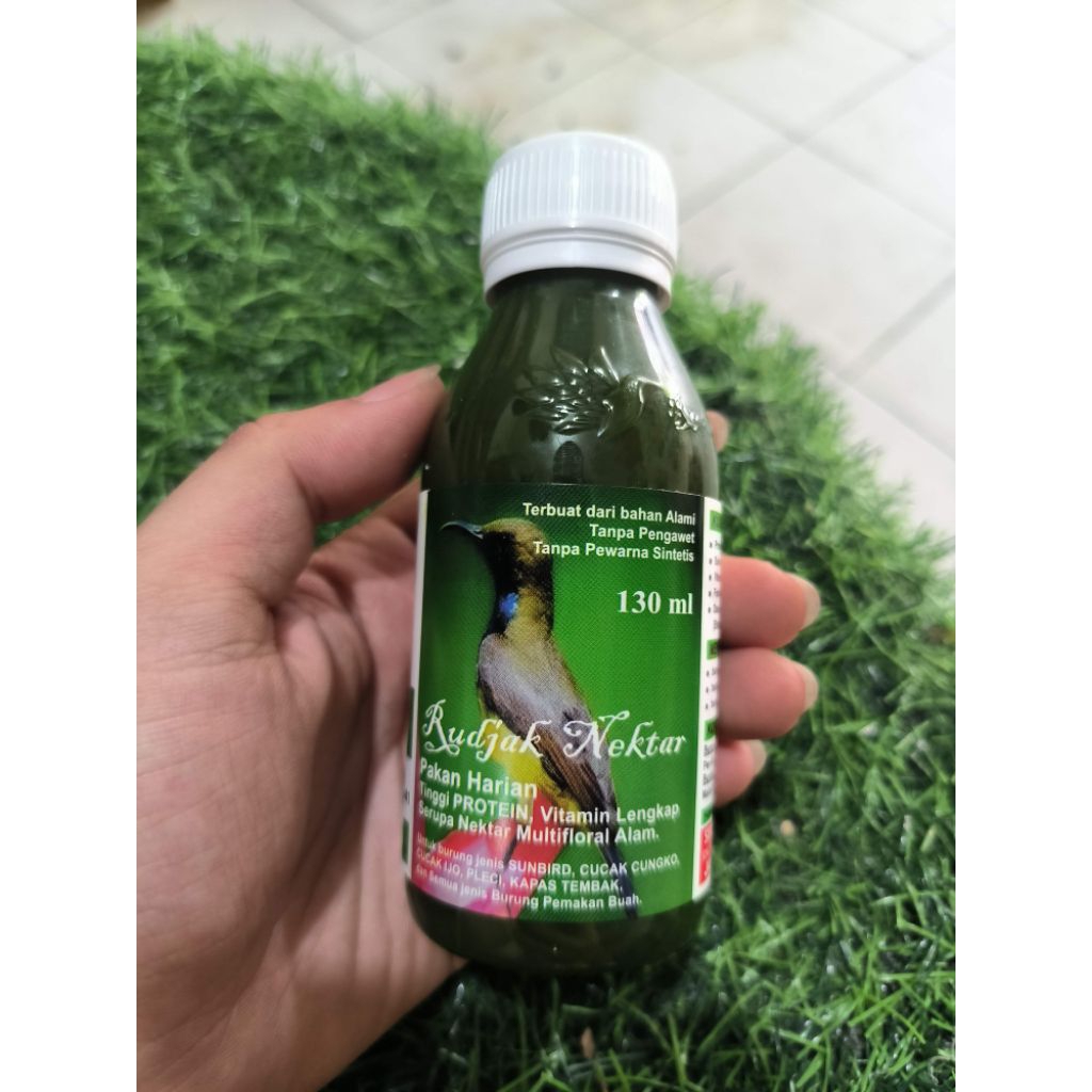 Rudjak Nektar Rujak Nextar makanan burung