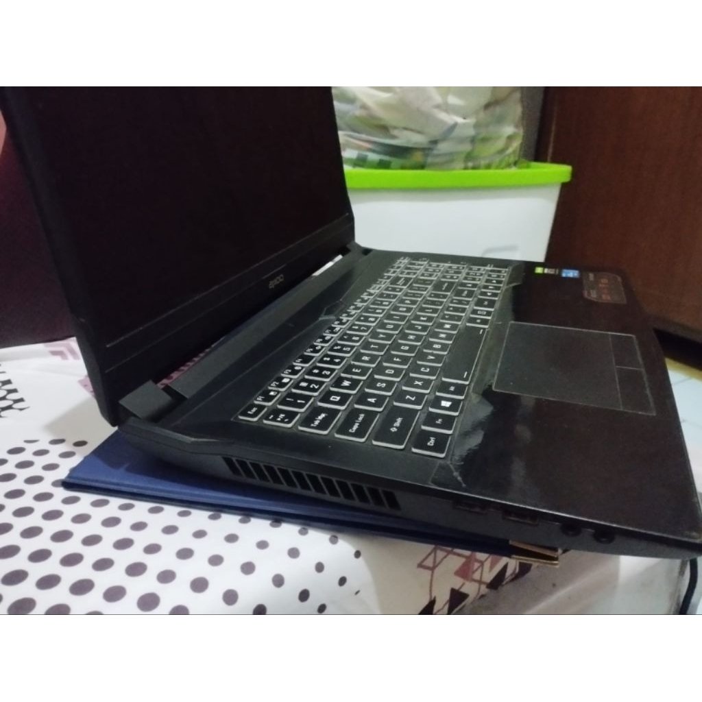 Axio Axioo Pongo 7 Gaming i7 11700 RTX 3070 full power 8Gb 16GB RAM hdd 512+1tera
