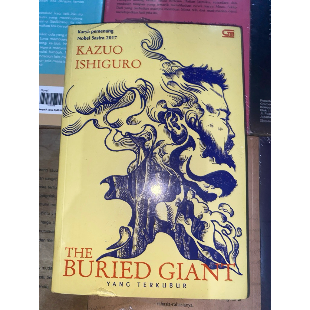 buku bacaan the buried giant yang terkubur kazuo ishiguro murah meriah ori asli grmed