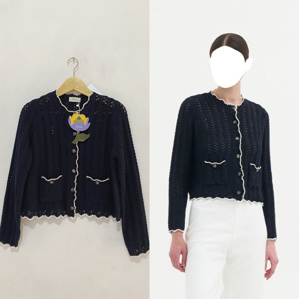 [NEW WITH TAG] Duma – Positano Cardigan in Navy
