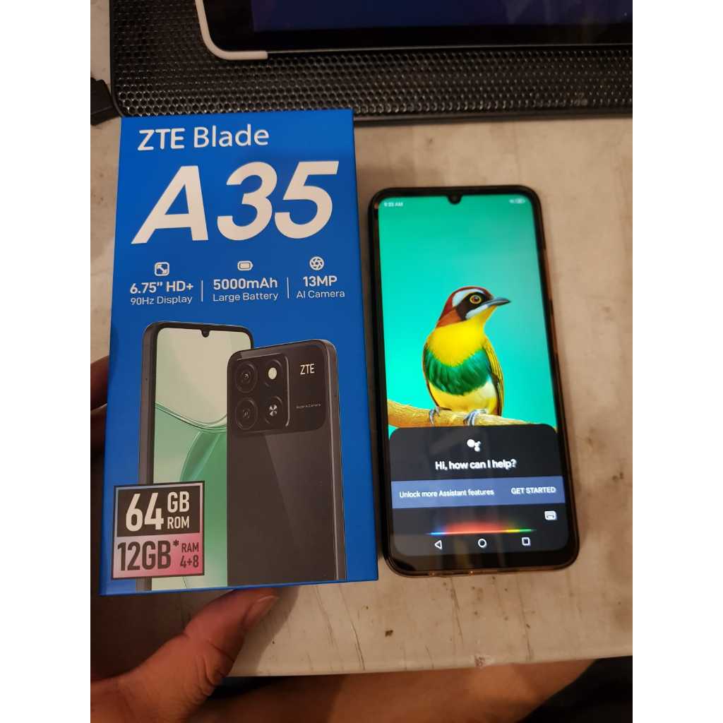 SMART PHONE ZTE BLADE A35 - Bekas - Second