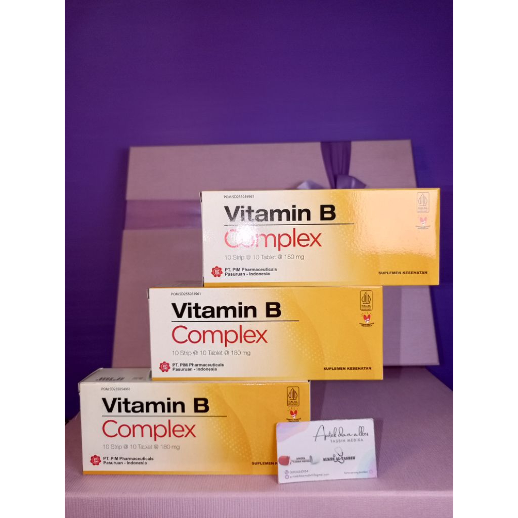 VITAMIN B COMPLEX PIM TABLET PERBOX
