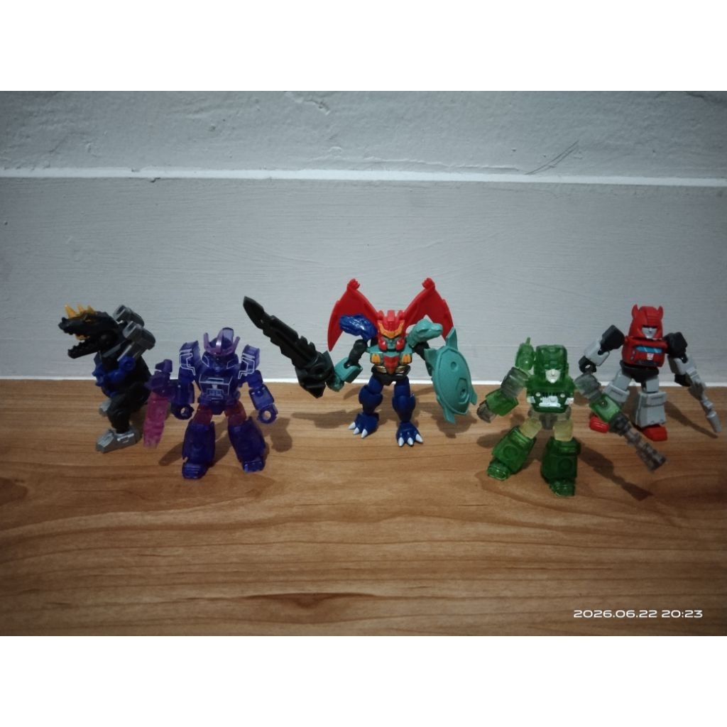 Mainan figure blokees transformers GDV robot gigastorm, glittering galvatron, magmatron, glittering,