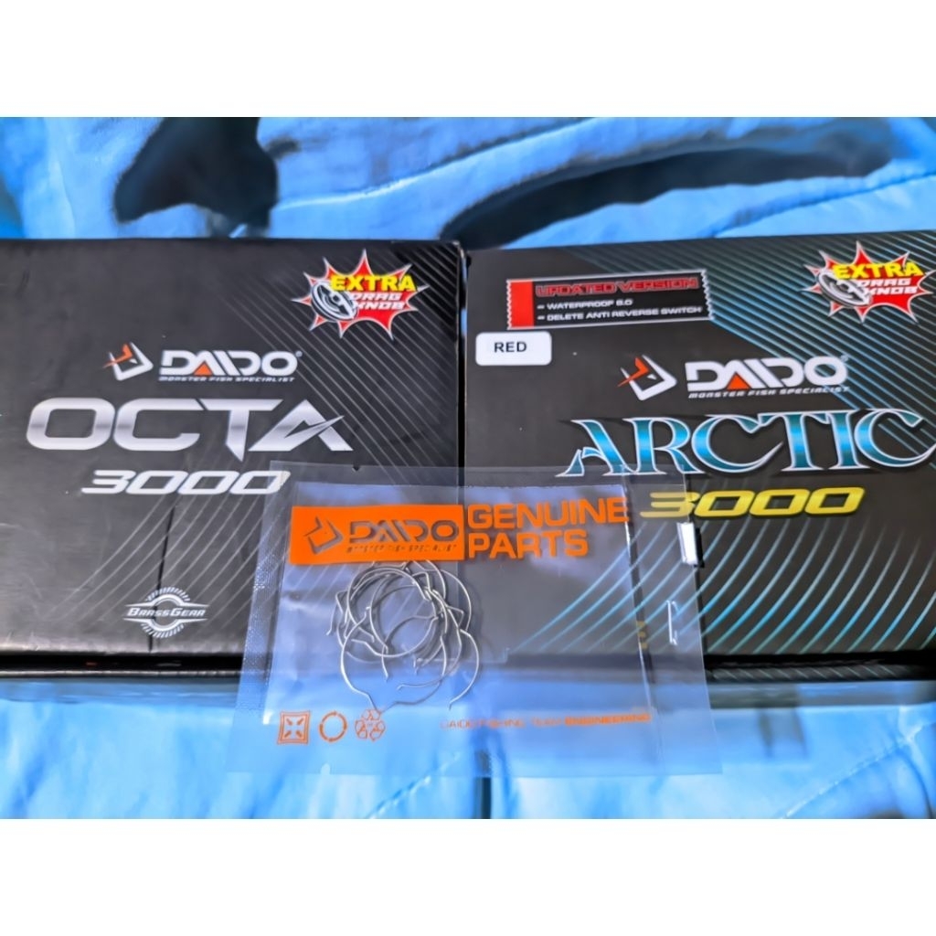 Clicker Rell Daido Original Kawat&Plat all size 1000-6000