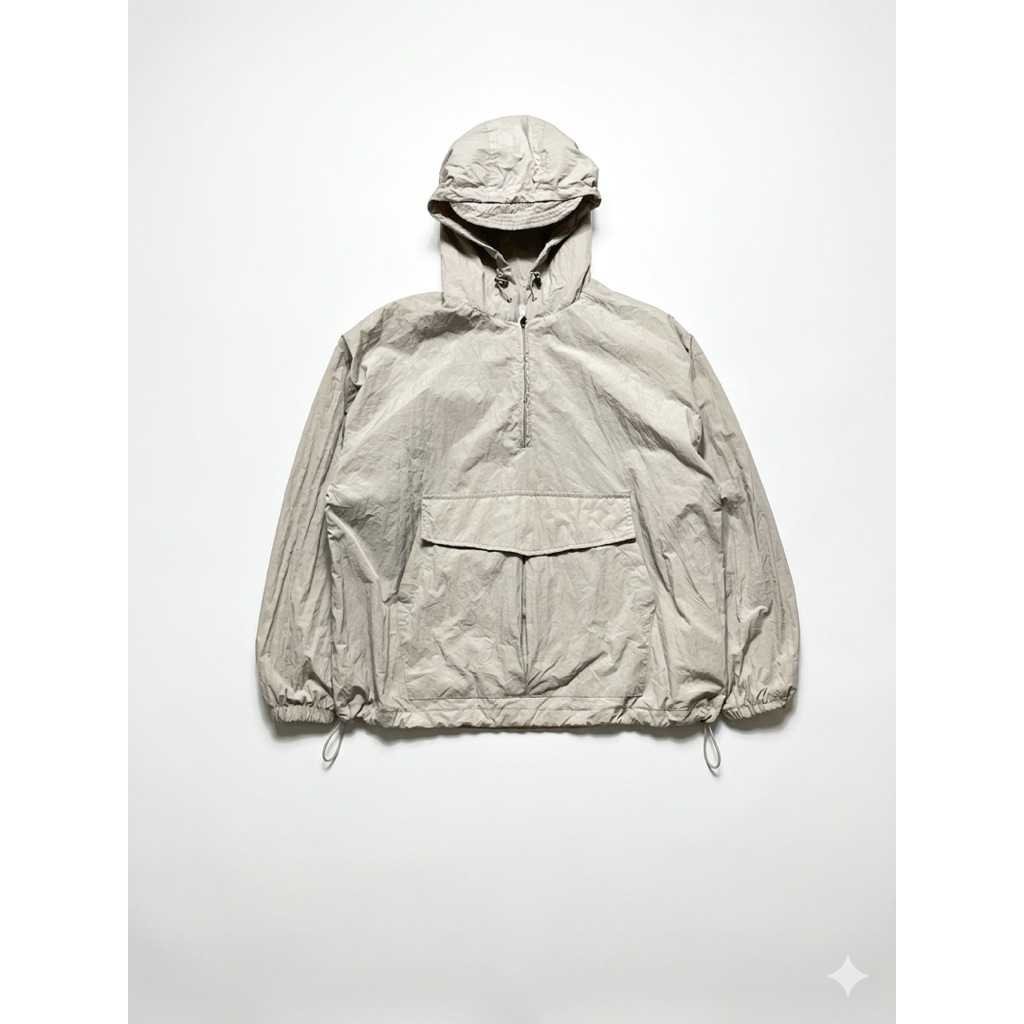 Asterr. nylon windbeaker anorack hooded jacket