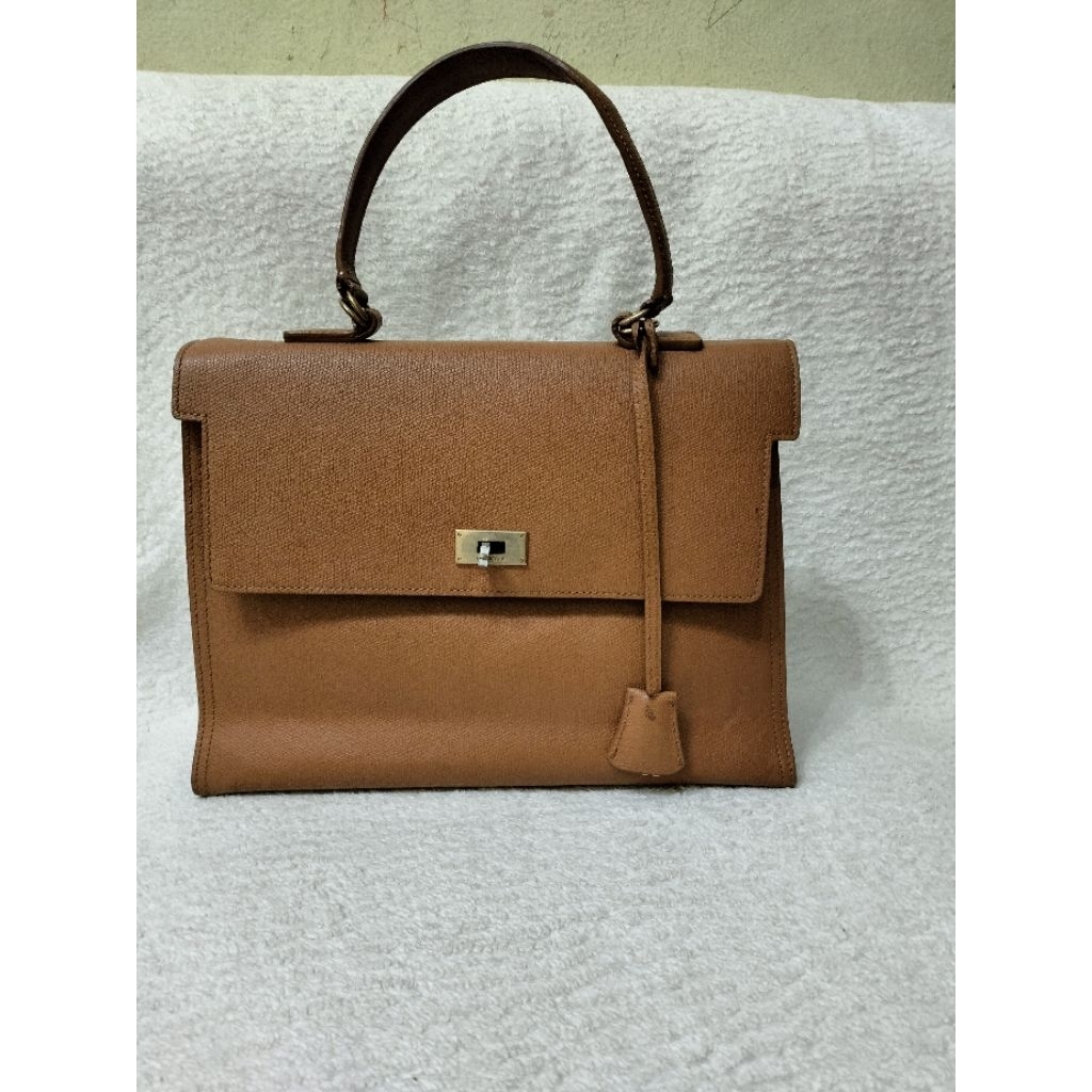 tas top handle kulit