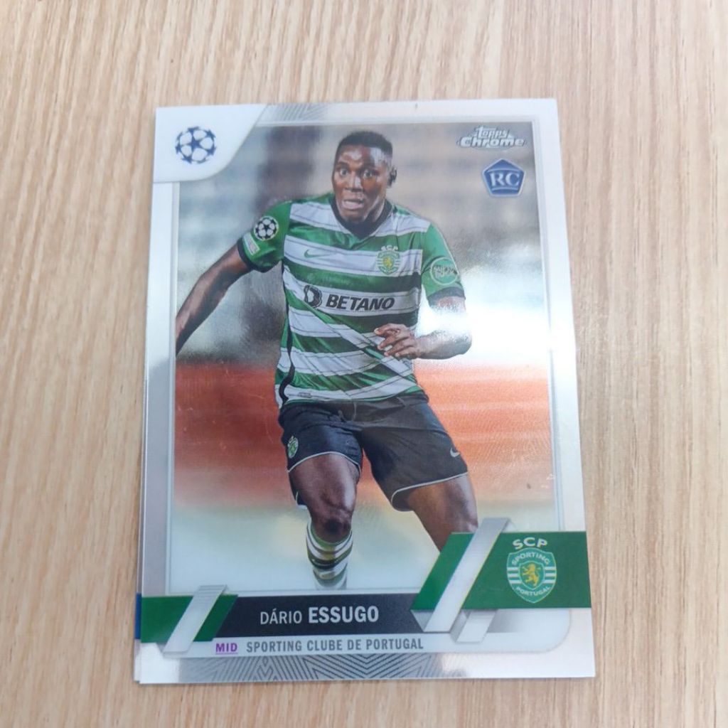 kartu bola topps chrome ucc 2023 Sporting Lisbon