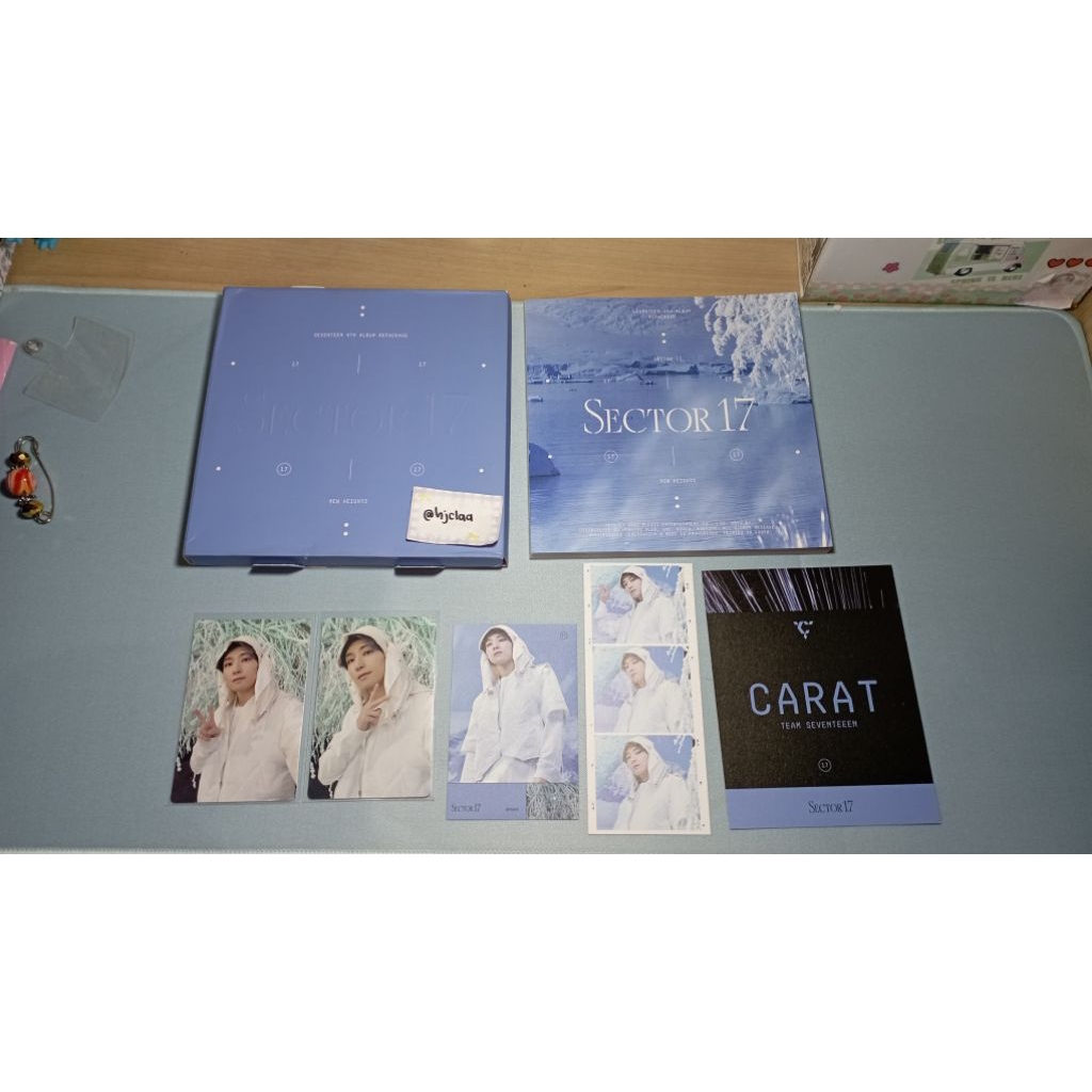 [READY] SEVENTEEN ALBUM SECTOR 17 WONWOO VER FULLSET