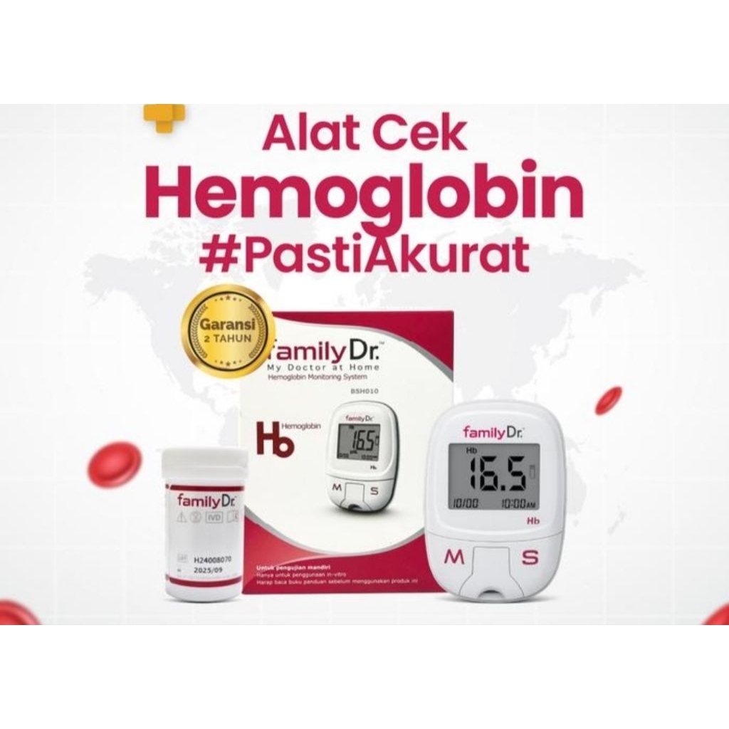 Alat FamilyDr Hb/Cek darah FamilyDr HB