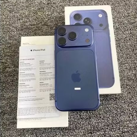 iphone 17 second minus pemakaian dan ada sedikit retak