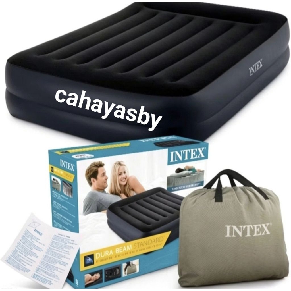 KASUR ANGIN INTEX ORIGINAL QUEEN INSTANT