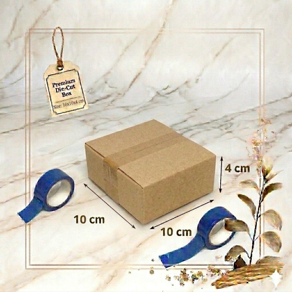 kardus packing UK 10x10x4 kardus polos kardus kecil kardus kemasan...