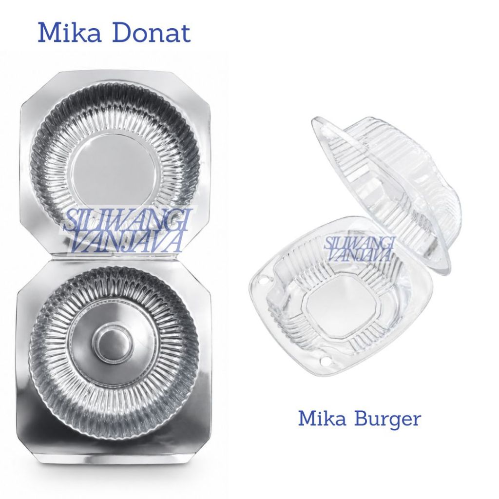 Mika Burger Mika Donat Bulat 50pcs