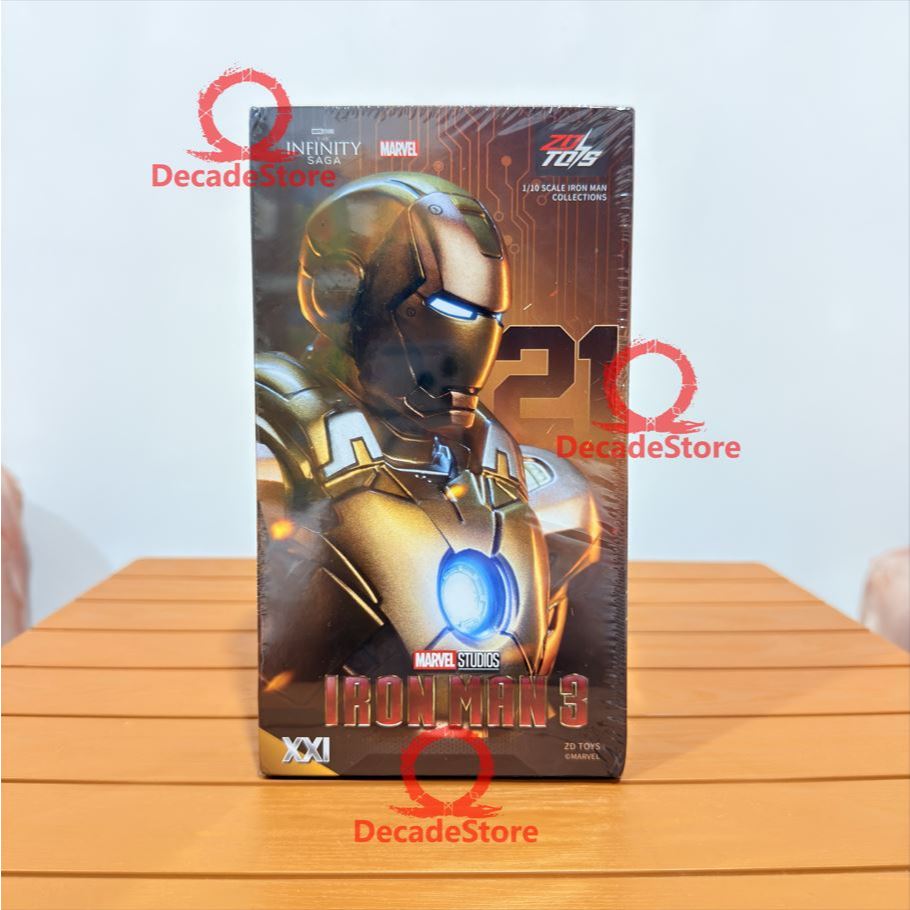ZD Toys Iron Man MK 21 New Segel / ZD Toys Iron Man Mark 21 Midas Original Segel