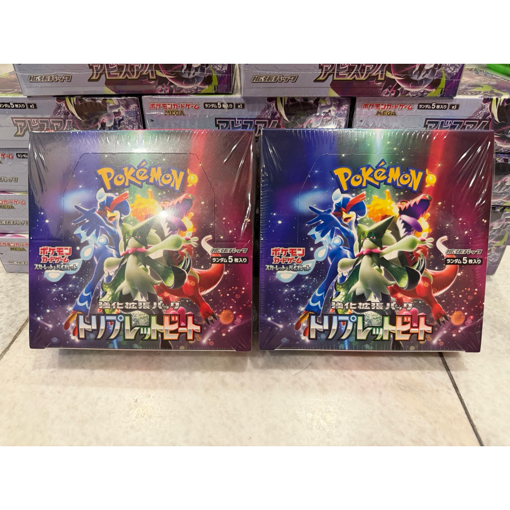 Pokemon Triple Beat booster box sv1a japanese kartu pokemon tcg pokemon card