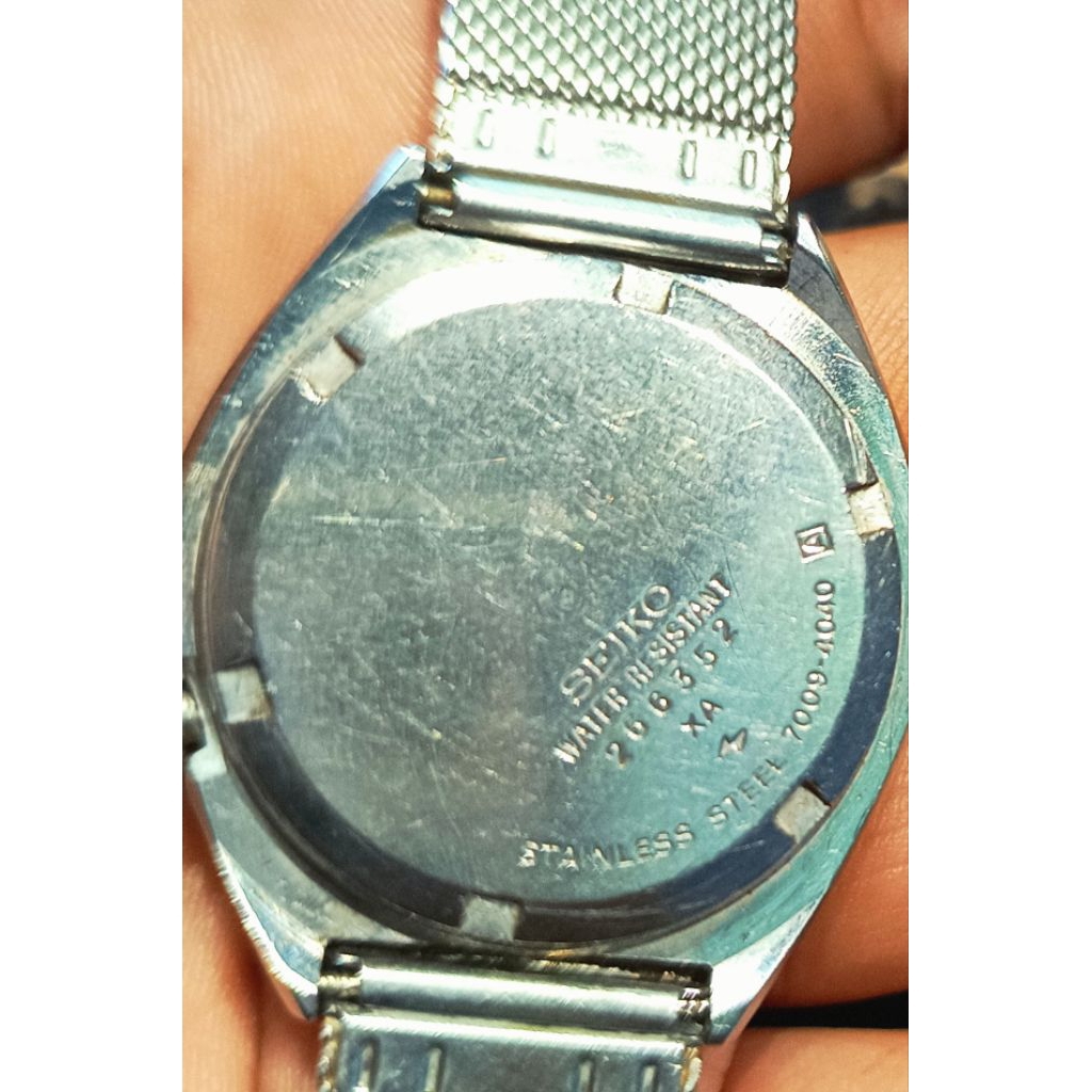 jam tangan second bekas Seiko 5 cal 7009 otomatis original terawat