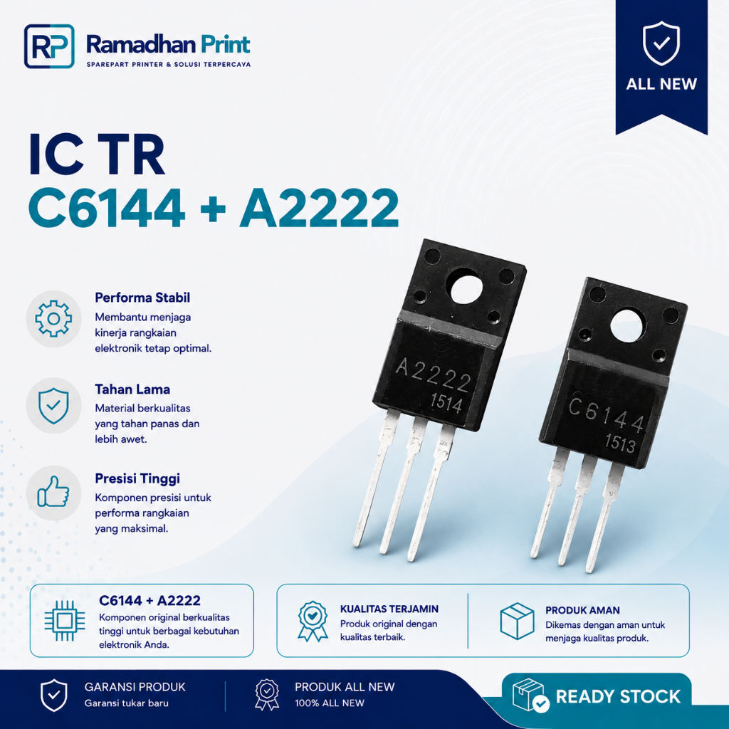 Transistor A2222 and C6144 Ori New A 2222 & C 6144