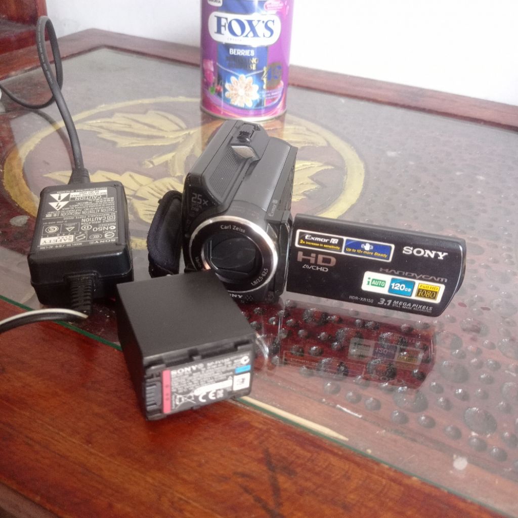 handycam Sony HDR XR150 avchd HD + Hdd internal