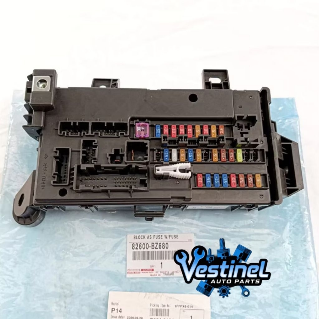 Box Sekring Fuse BCM Kode C Toyota Grand Avanza Veloz Daihatsu Great New Xenia 2015 - 2021 Original