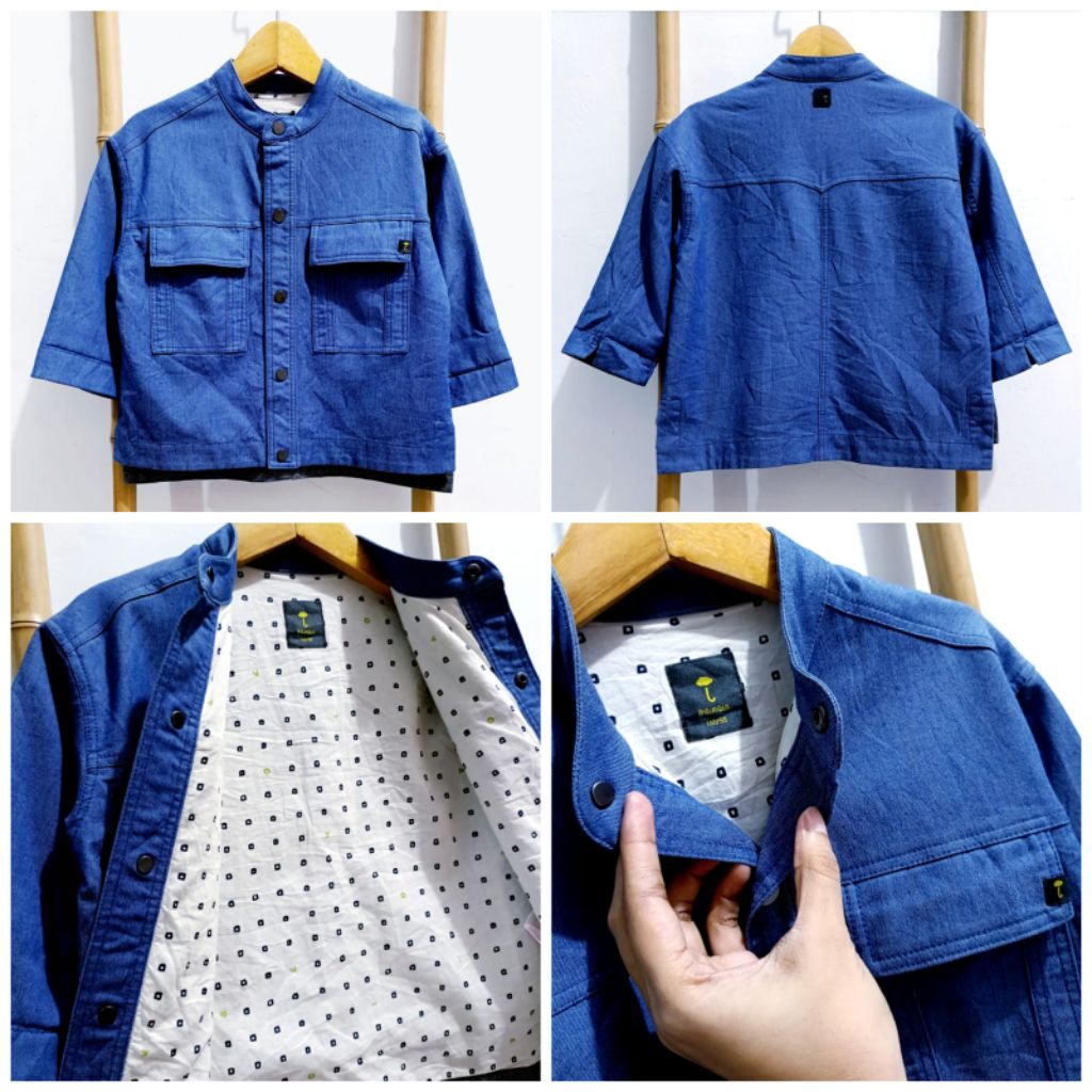 MOIMOLN Denim Jaket Jeans Moimoln Jaket Denim Moimoln