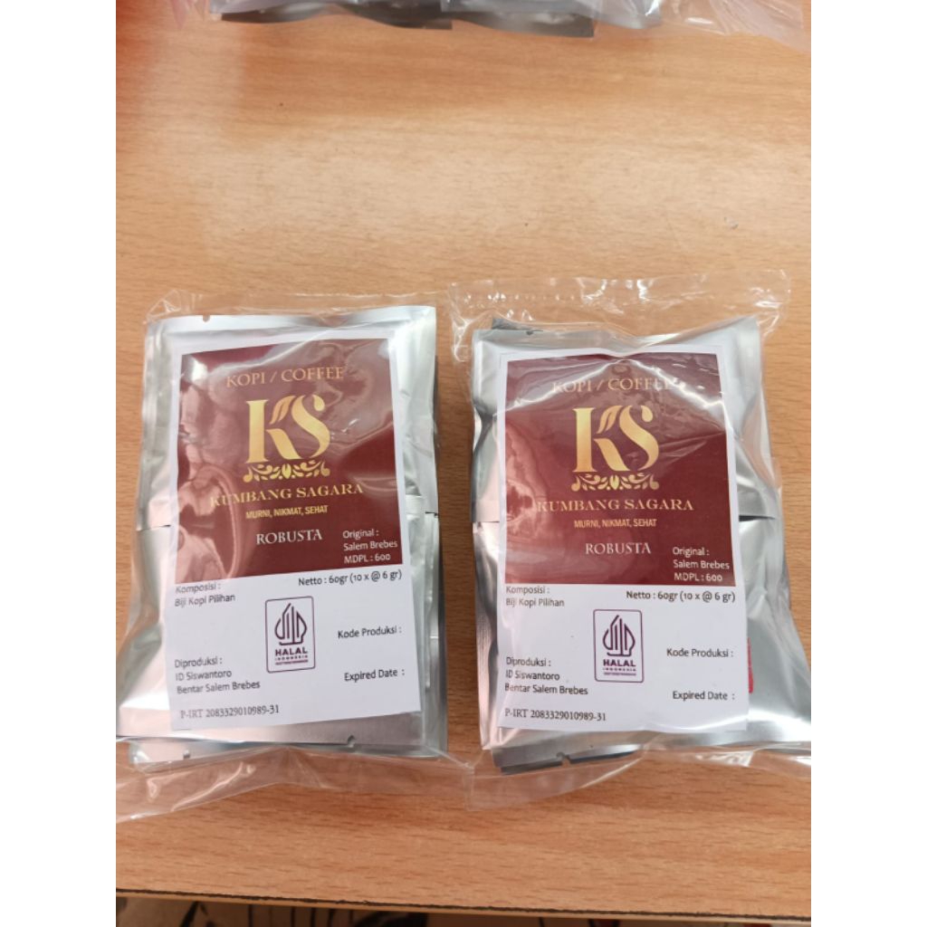kopi Robusta KUMBANG SAGARA  6 gram