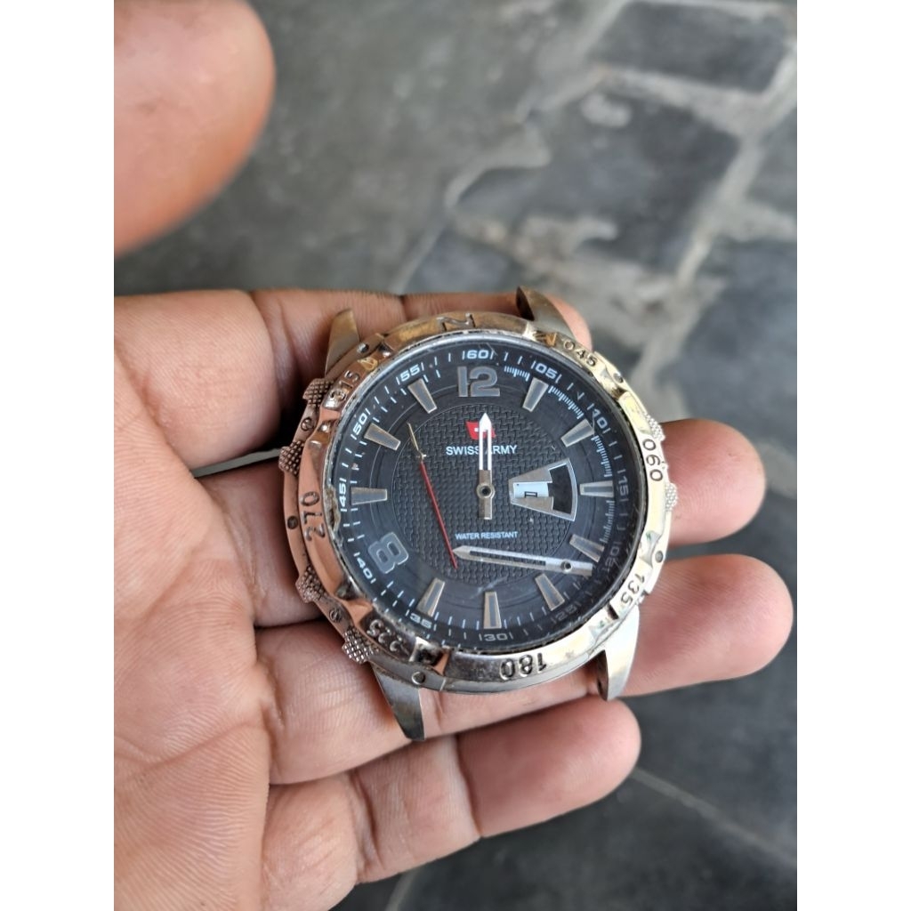 Housing jam swis army dhc original bahan