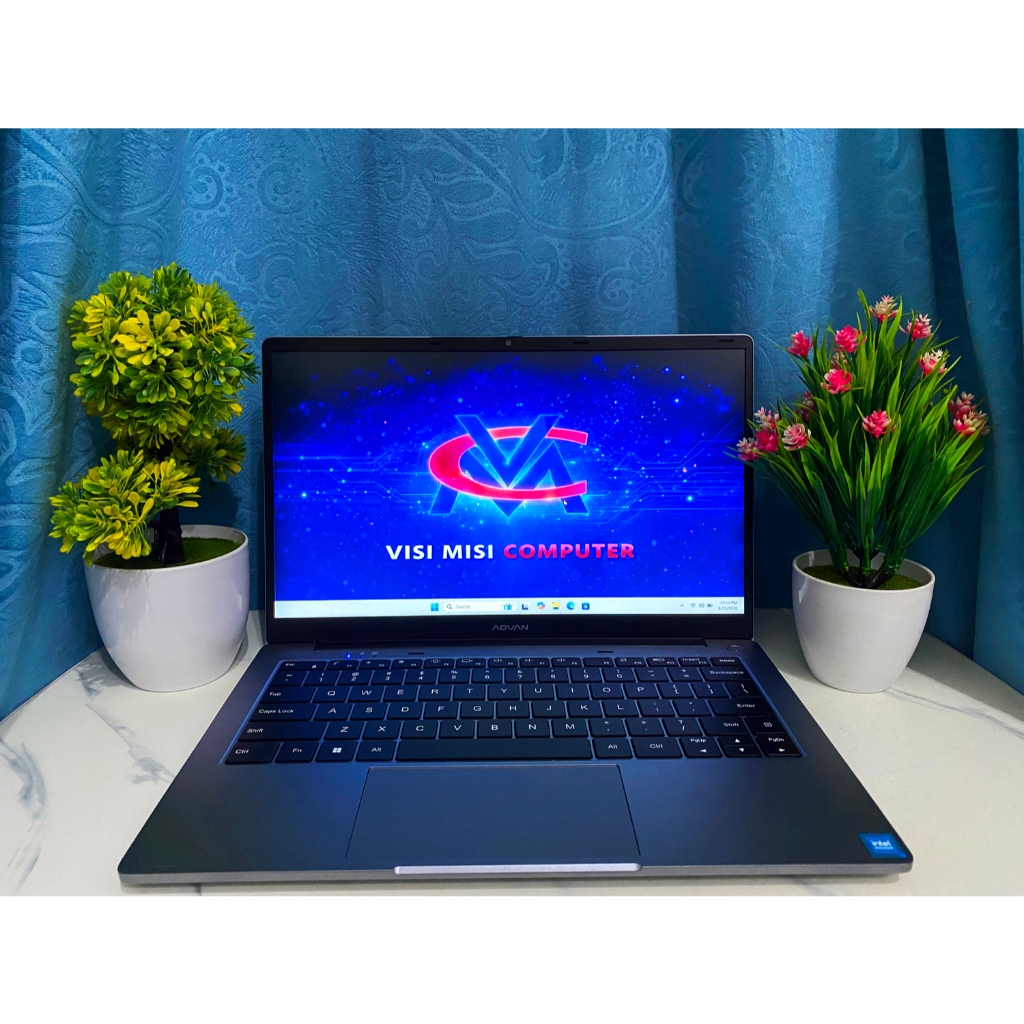 LAPTOP ADVAN 1405 SECOND | INTEL CELERON N100 |  RAM 4GB DDR4 |  SSD 128G | SIAP PAKAI