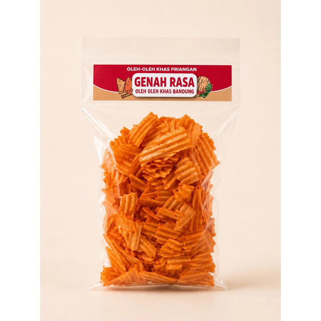 Keripik Chuba Singkong Balado 250 g — foto detail 3 dari 5