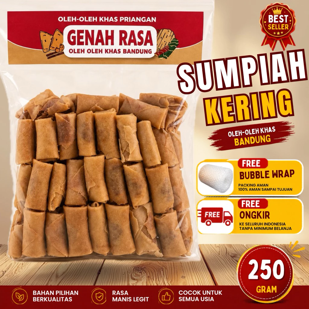 Sumpia Abon Udang Premium 250 g & 500 g