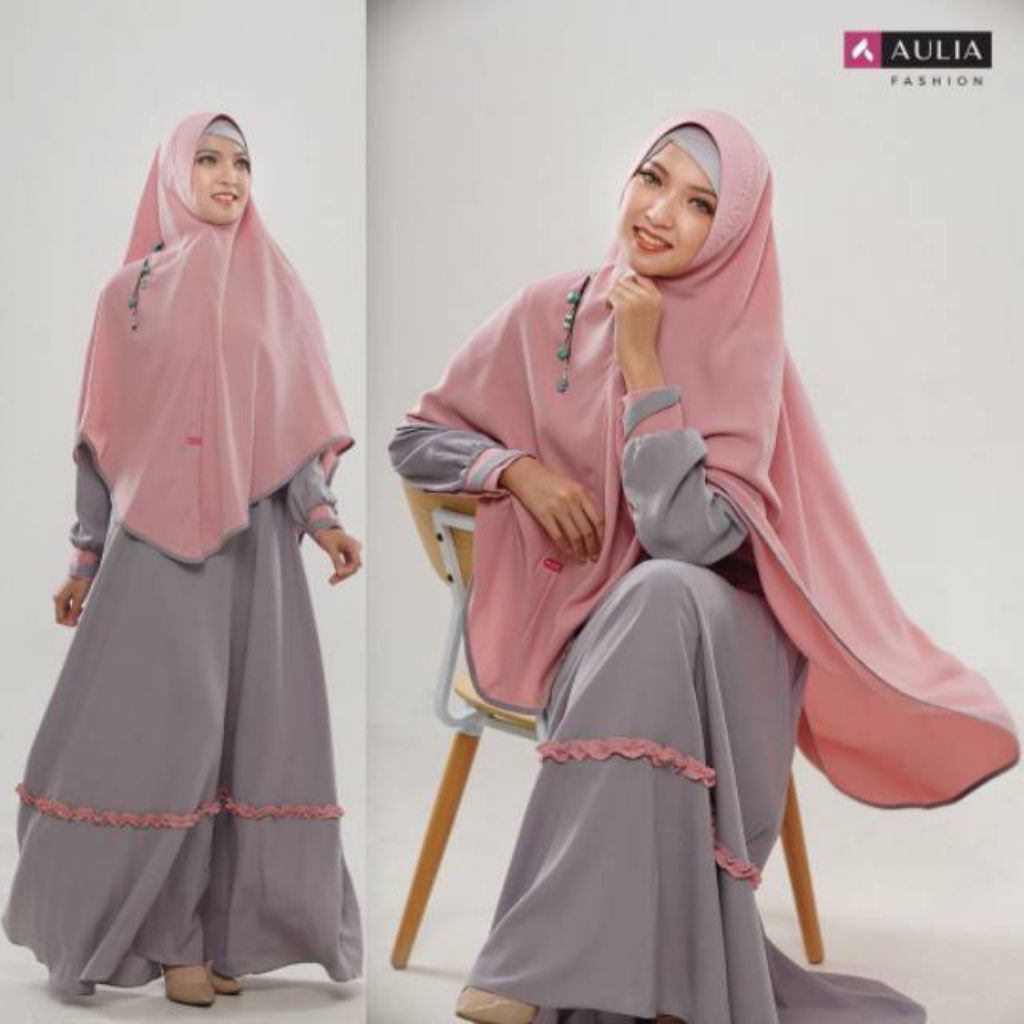 PRELOVED Set Gamis Aulia Fashion Arumi