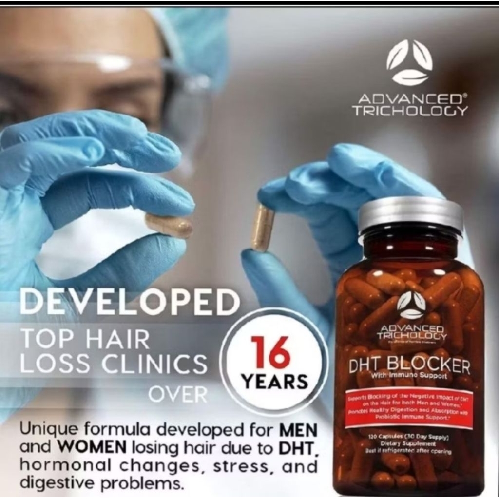 DHT blocker/advanched thrichology/penumbuh rambut/pencegah kerontokan